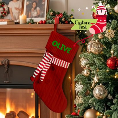Torne o Natal ainda mais especial com a nossa Meia de Natal Personalizada com Nome Bordado. Perfeita para decorar e surpreender a família. Encomende já na Prendas Originais!