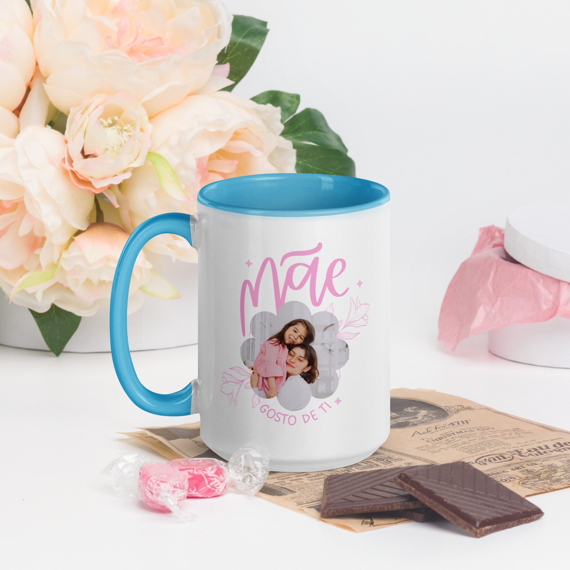Caneca Personalizada "Mãe, Eu Gosto de Ti" - Image 11