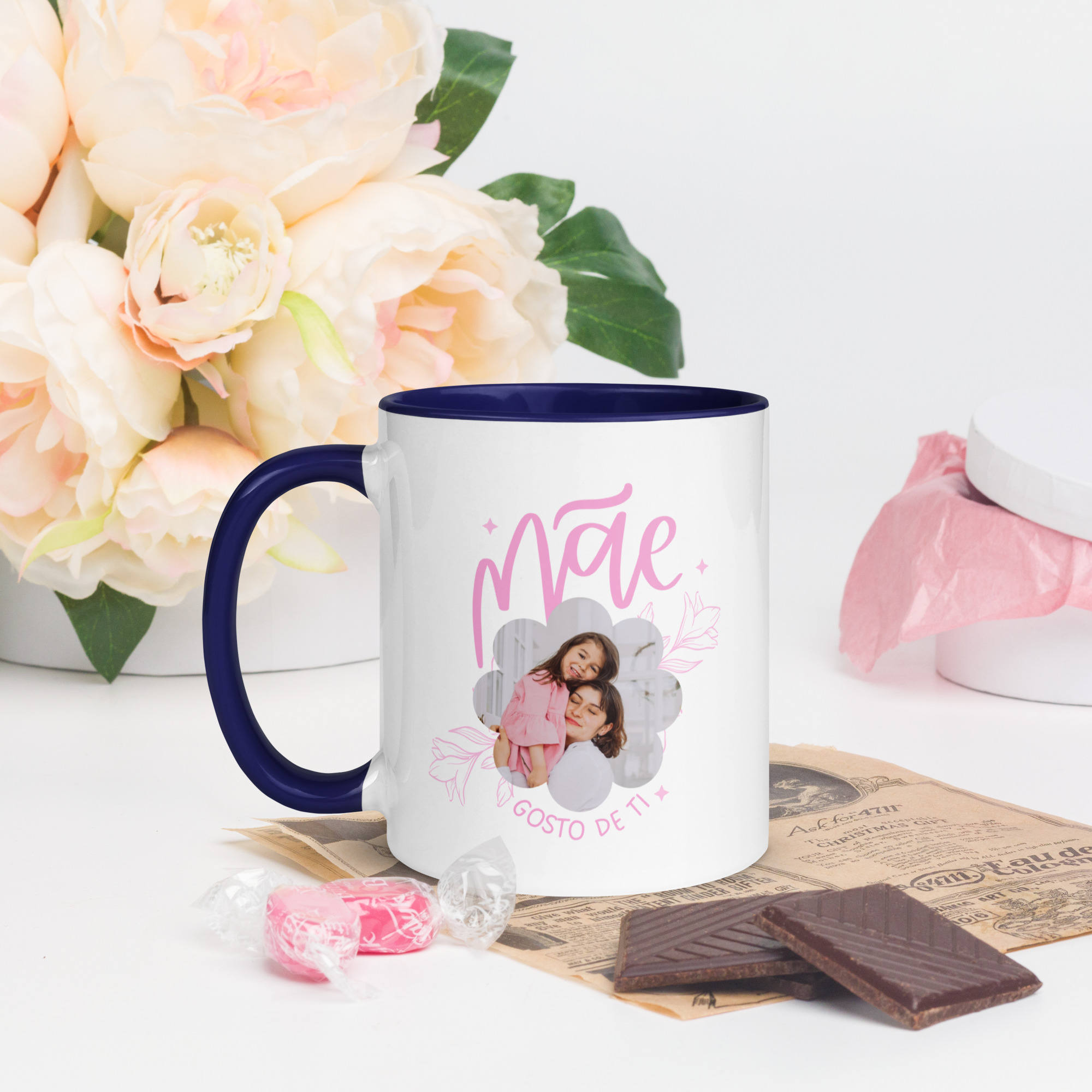 Caneca Personalizada "Mãe, Eu Gosto de Ti" - Image 4