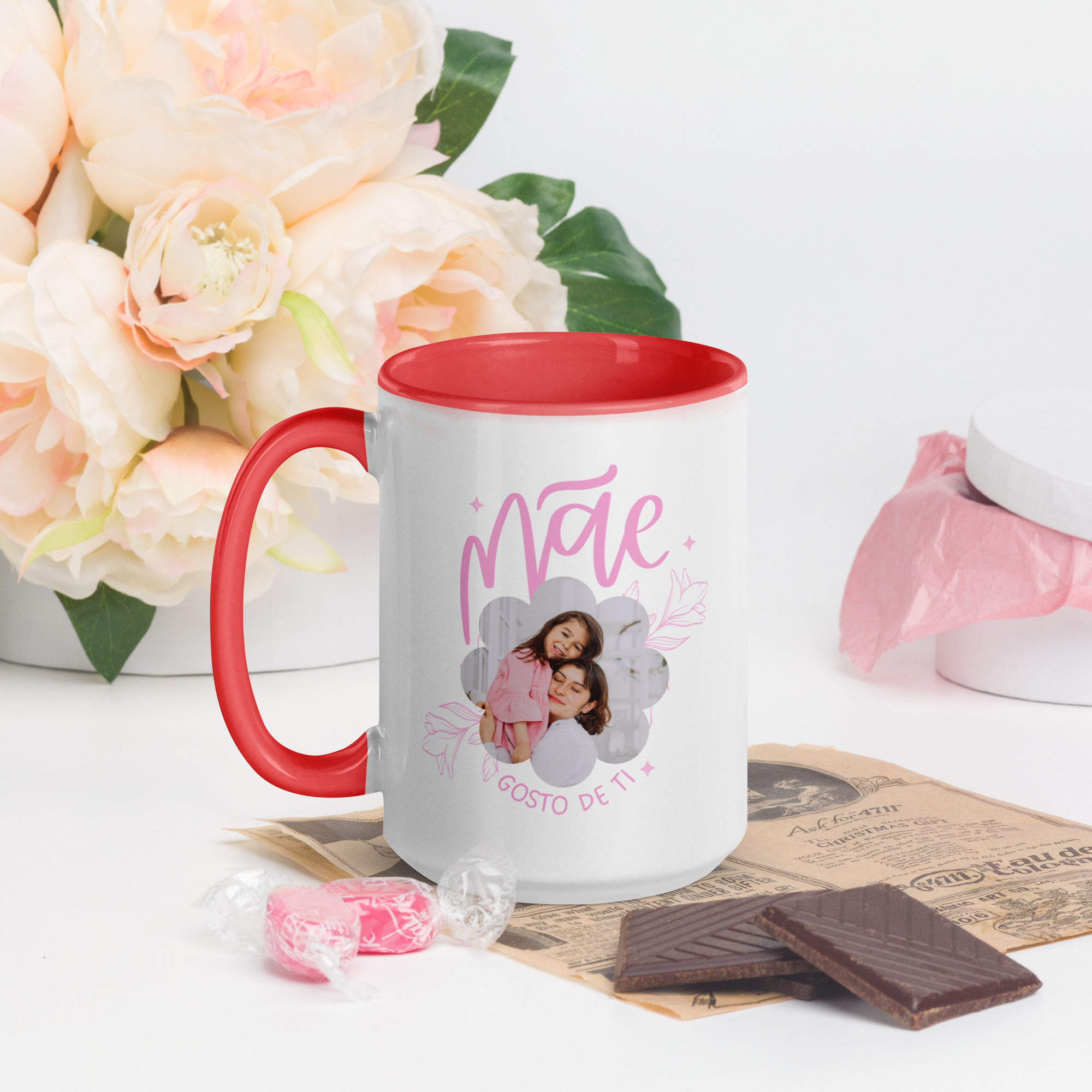 Caneca Personalizada "Mãe, Eu Gosto de Ti" - Image 6