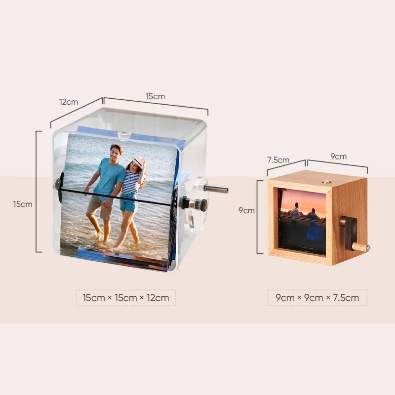 Dê vida às suas memórias com o Flipbook Personalizado 24 Fotos com Luz. Um álbum animado único, ideal como presente personalizado para aniversários, casamentos ou decoração especial. Disponível na Prendas Originais.
