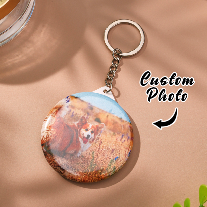 Crie um Porta-Chaves Personalizado com Foto e Espelho único e especial. Um presente original e prático para aniversários, Dia da Mãe, Natal ou Dia dos Namorados.